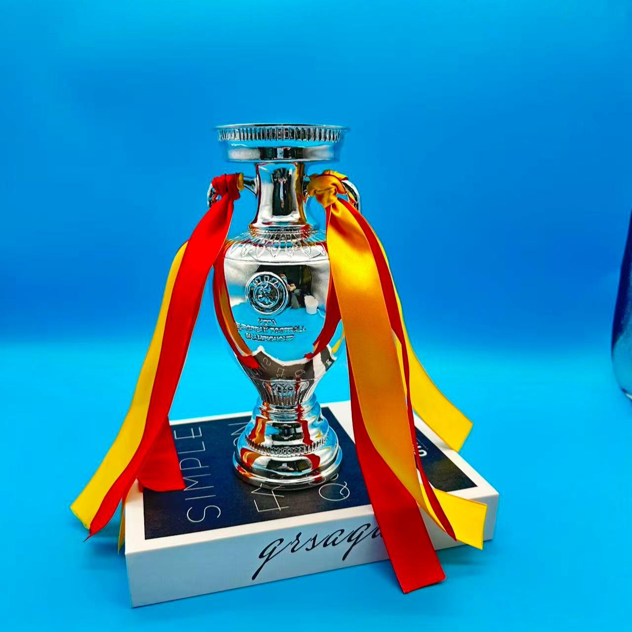 European Cup Trophy Delaunay Cup Model, European Football Championship Trophy Souvenir, Fan Collection Memorabilia