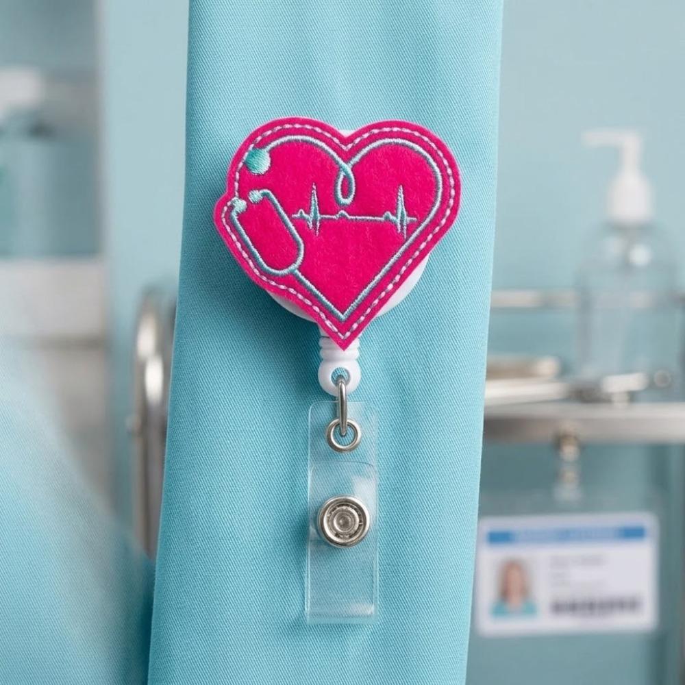 Multipurpose ID Lanyard - Sweatproof, Dual-Sided Print, Strong Anti-Pull Buckle. Soft Nylon Neck Strap for Medical Staff, Teachers, Students. Conference Badge Holder, Customizable, Durable Design for Keys, Phone, USB.