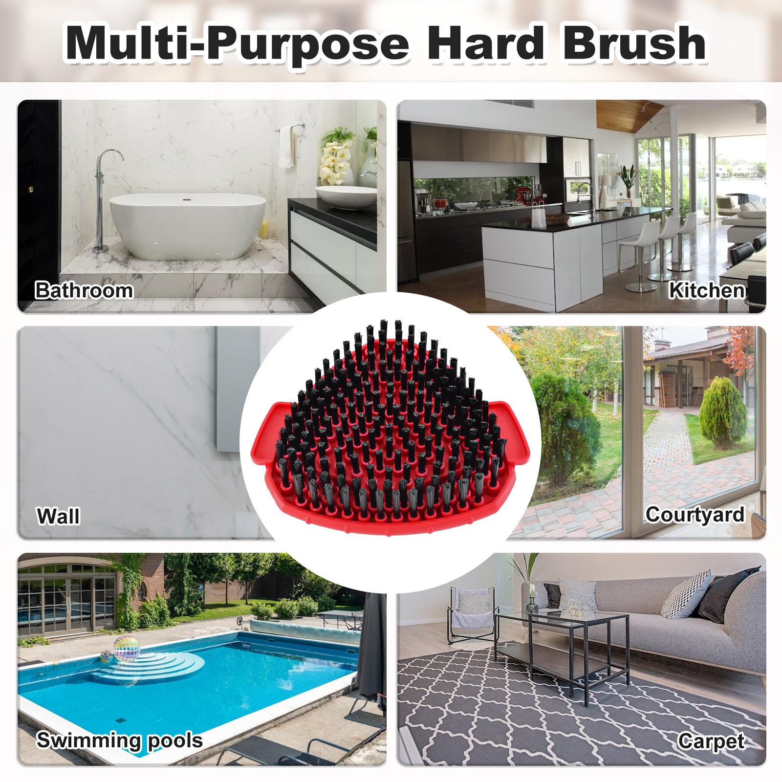 1/2Pcs Upgrade Mop Replacement Brushes, Compatible with Vileda O-Cedar Easywring 1Tank System, Dense Bristle Brush Design,Deep Cleaning Kitchen Bathroom Accessories Christmas Halloween