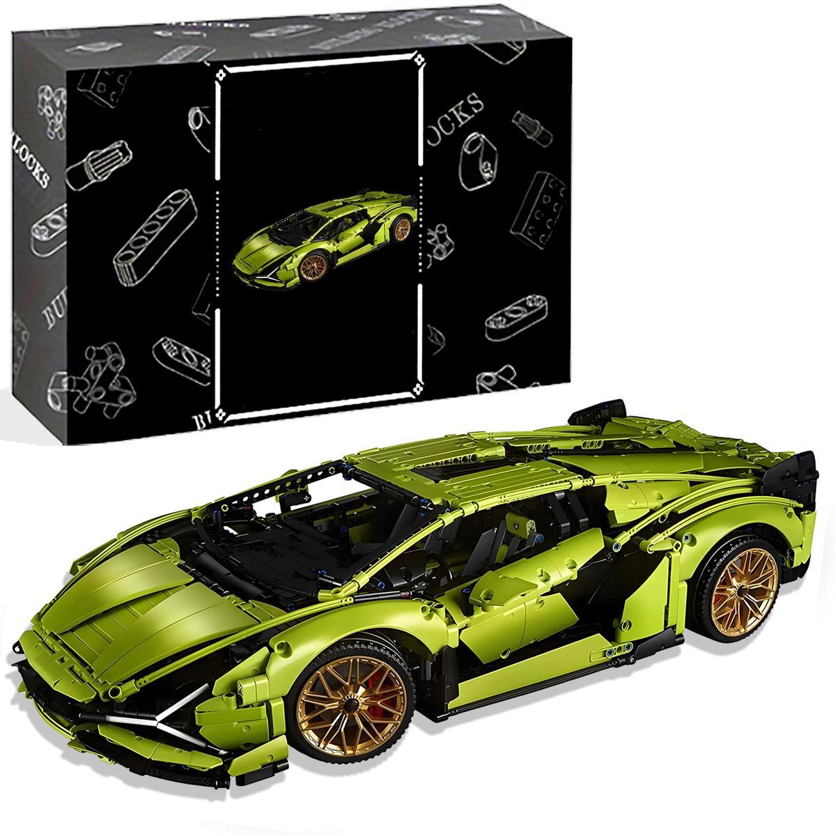 3696 Pieces Technic Sets for Adults - 1:8 scale Building car, 23.4
