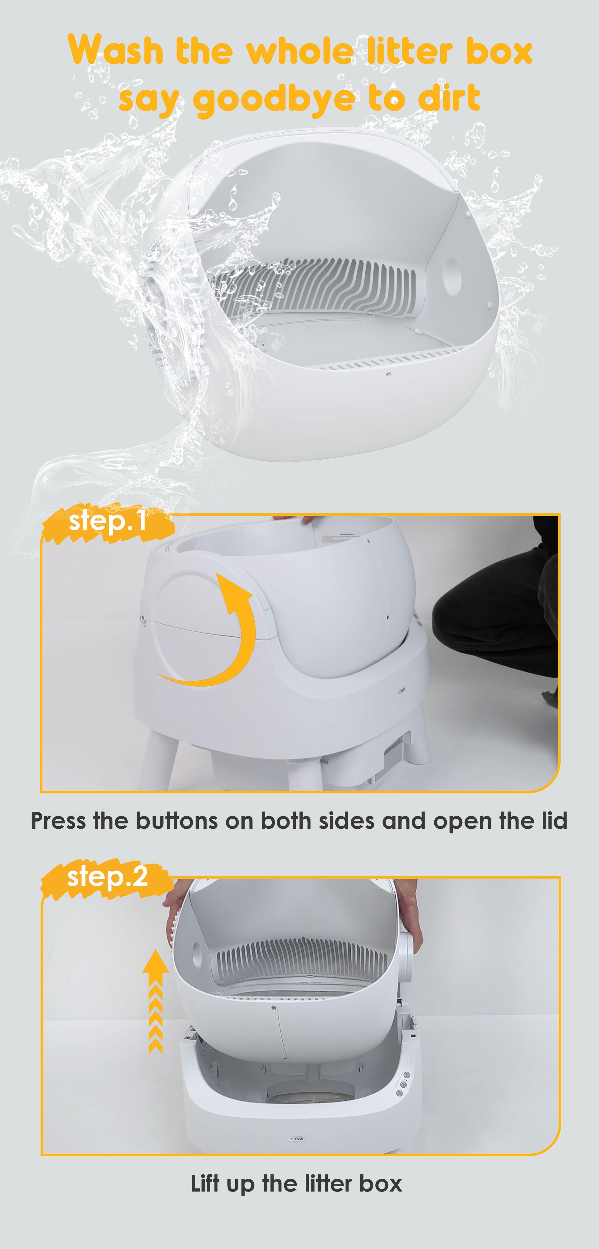 AutoScooper 11 PetPivot Cat Litter Box Pad, Waterproof & Scratch-Resistant Cat Liner, Anti-Tracking Cat Litter Mat for Self-Cleaning Litter Box AutoScooper 11 PetPivot Cat Litter Box Pad, Waterproof & Scratch-Resistant Cat Liner, Anti-Tracking Cat Litter Mat for Self-Cleaning Litter Box