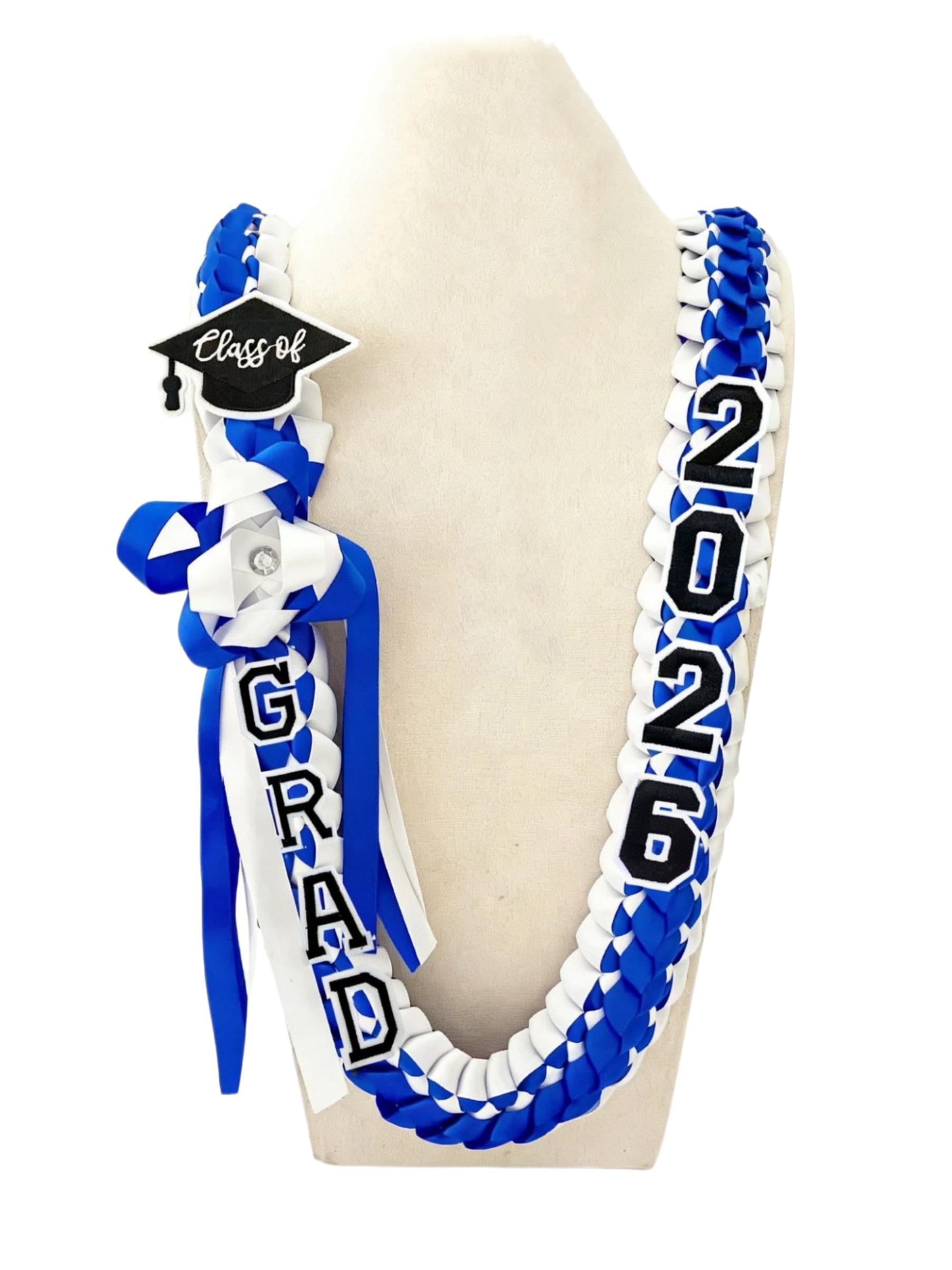 2026 Graduation Party Discount, Handmade Woven Band with Grad Letter and Hat Charm, Adjustable Graduation Money Belt
