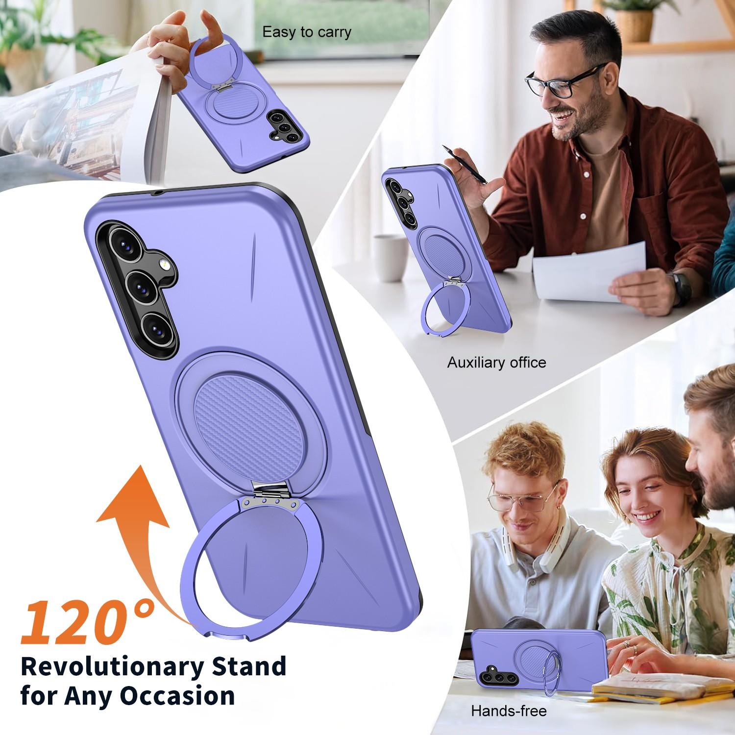 Magnetic Charging Phone Case for A25 5g, Protective Stand Holder, Durable Design, Perfect Fit, Essential Accessory for Daily Use
