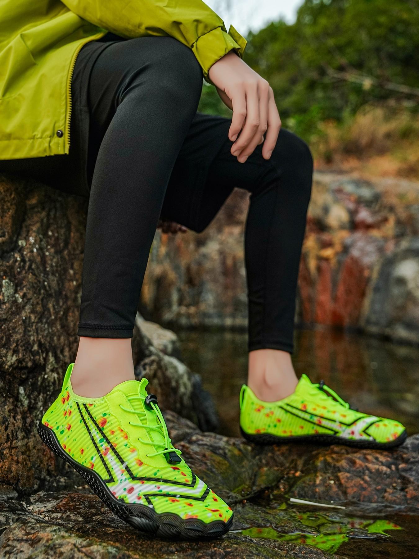 Professional Anti-Slip Quick-Dry Hiking Shoes, Men's Breathable Outdoor Water Sports Sneakers, Shock-Absorbing Soft Sole Beach Shoes