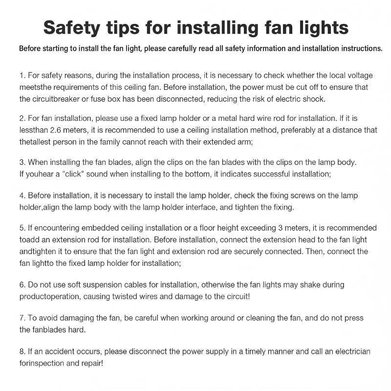 Portable Small Ceiling Fan Lamp with Remote Control, Adjustable Light Bulb, Suitable for Bedroom Kitchen Living Room, 20 Inch Screw Type