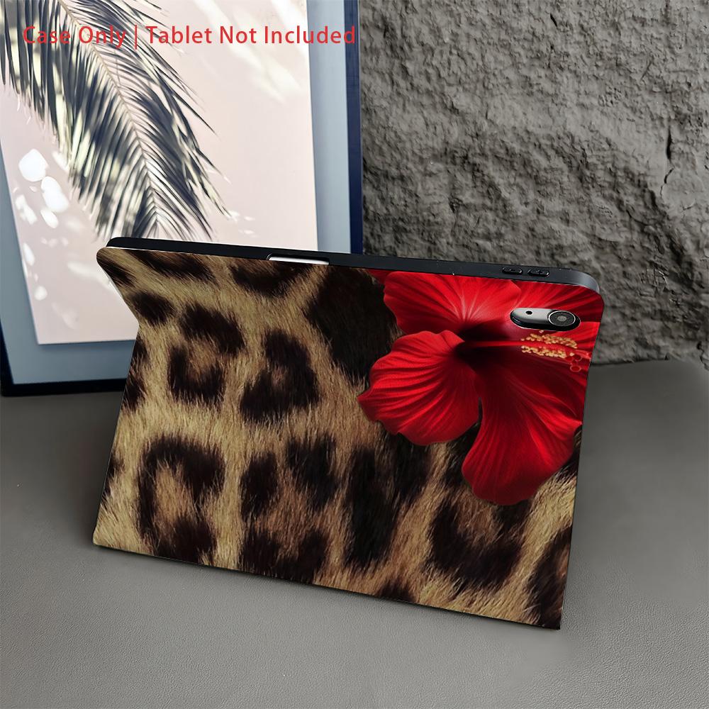 Case for ipad,A book-style tablet case Leaf Print Cover compatible with ipad 10th generation,for iPad Air(M2)/for iPad Pro(M4)/air4/5/6/pro10.5/2022/2021/2024/12.9/mini7/2019/,air m3/a16 2025, Tablet Protective Cover
