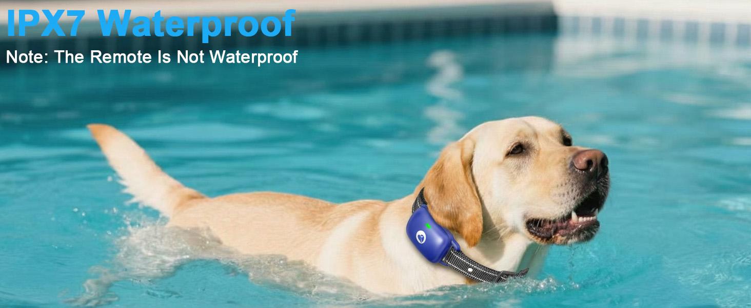 Dog Shock Collar Electric Training e-Collar, Training Collars, Anti-Barking Device with Remote, 3 Modes Beep Vibration Shock , Security Lock , IPx7 Waterproof, Up to 2600 Feet Range