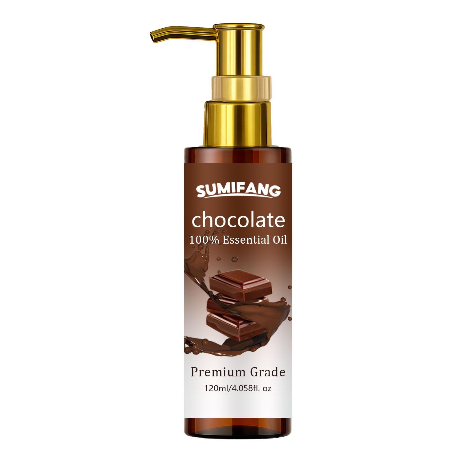 120ML Chocolate Essential Oil, Multi-Scene Care, Lightweight Absorbent Texture, Suitable for Skin, Hair, Massage, Lazy Person's Must-Have