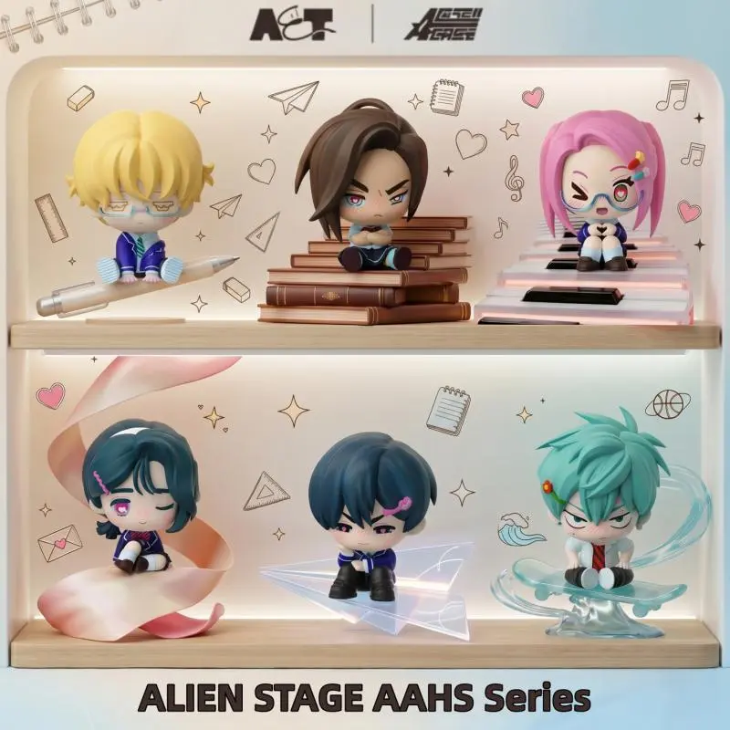 ManYuFan ALIEN STAGE Anakt Art High School Series Blind Box Figure Mystery Box Toy Desktop Decoration Model Figure Birthday Gift