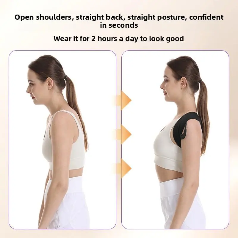 Hunchback correction belt Open back posture correction belt Heavy shoulder Straight back posture belt Overseas warehouse Cross-border hot-selling