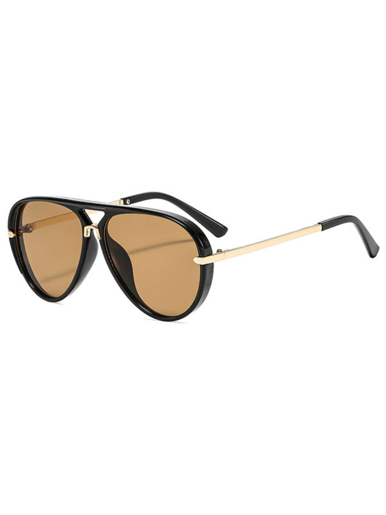 Women's Gradient Lens Aviator Sunglasses, Fashion Casual Sun Glasses, Sun Protective Sunglasses, Perfect for Daily Wear, Outdoor Activity Accessory, Summer Shades, Fashionable Sunglasses