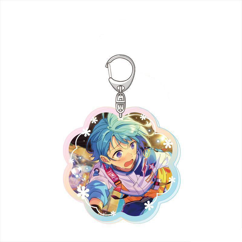 Anime Peripheral Store Ensemble Stars!!Shu Itsuki Brand New! Acrylic HD Figure Keychain Pendant Decor Fans Charm Gifts About 6cm