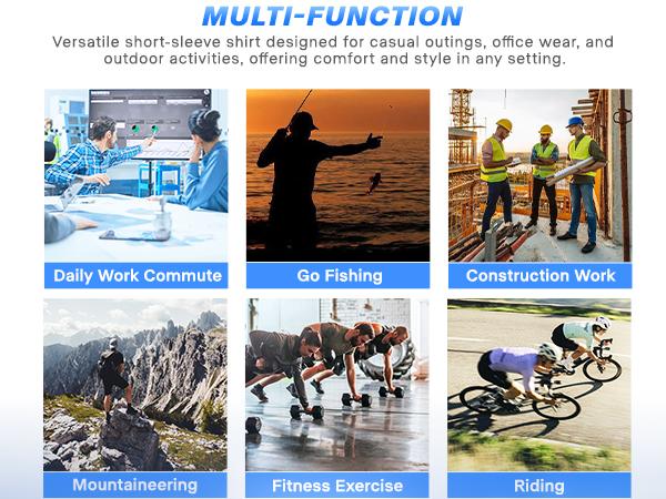 GEMYSE Men's Athletic Short Sleeve Shirt Quick Dry Moisture Wicking T-Shirts UPF 50+ Tee Tops for Gym Workout Activewear