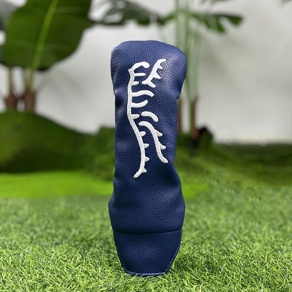 Blue Golf Club Head Cover, Durable Waterproof Protection, Safe Golf Accessory, Best Club Protection, Essential Golf Gear, Golf Equipment