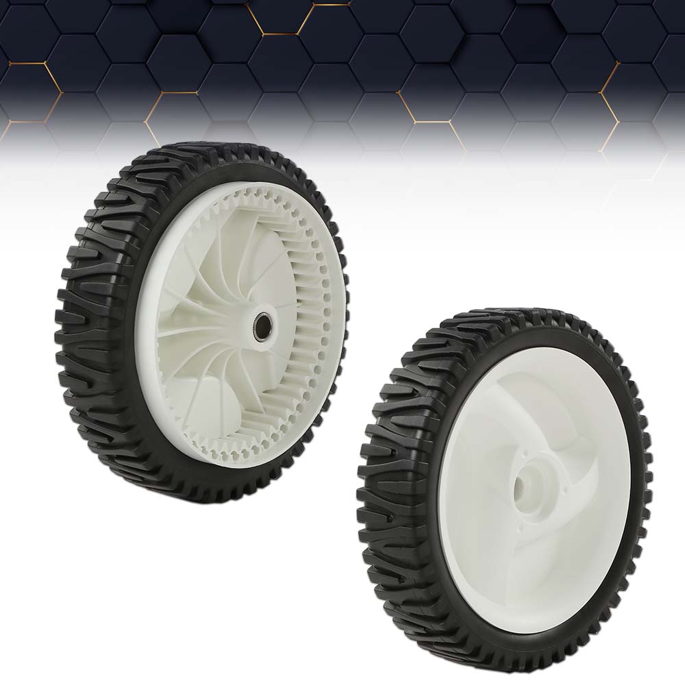 CROSSDESIGN 2pcs Front Drive Wheel Durable Fits For Craftsman 194231X460 401274X460 583719501 Upgrade version