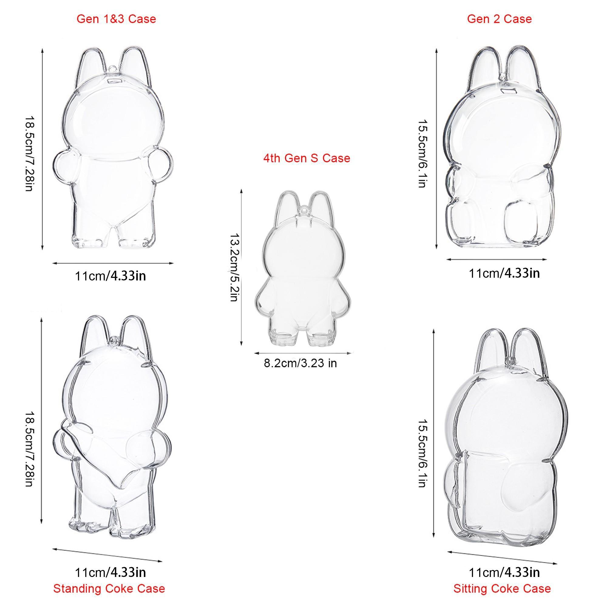 plush pendant Toy Transparent Protection Case, Display Box Custom Molded Design, Essential Outdoor Accessory