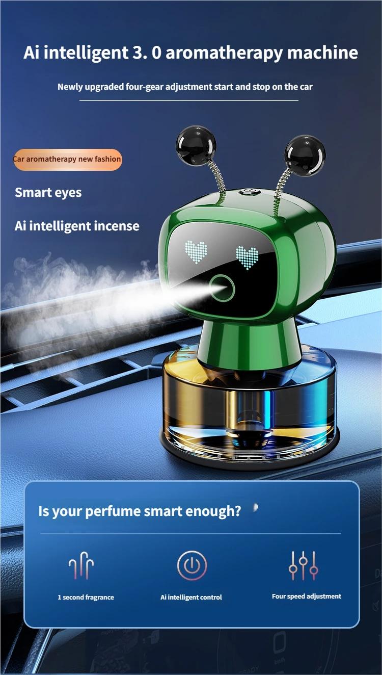 Car Perfume Spray Air Freshener Ai Smart Robot Fragrance Machine Car ...