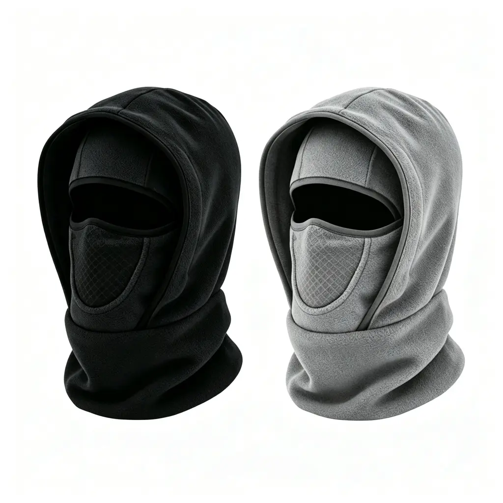 2 Packs Men Women Winter Balaclava Ski Mask, Fleece Windproof Hood Mask Neck Warmer for Cycling Skiing Outdoor Cold Weather