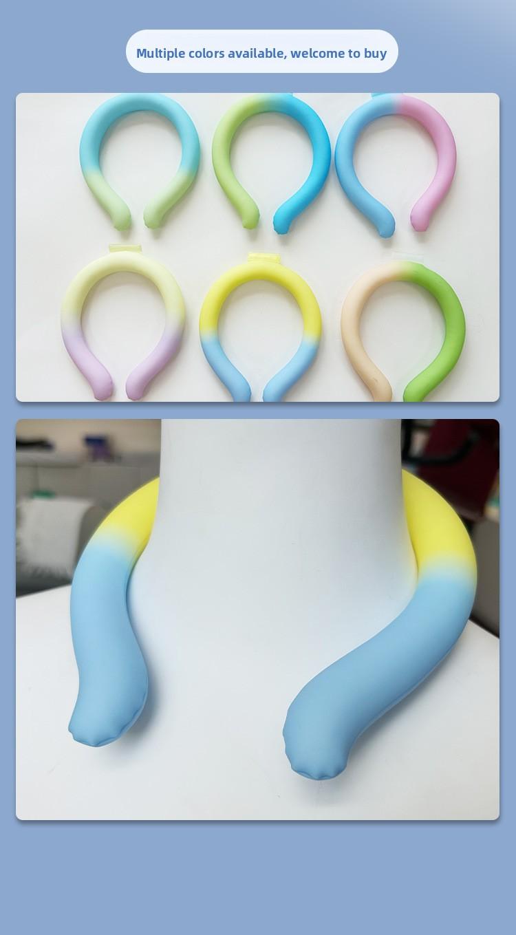 2026 New Summer Gradient Ice Neckband, Cooling Neckband, PCM Cooling Ice Ring, Cooling Gadget