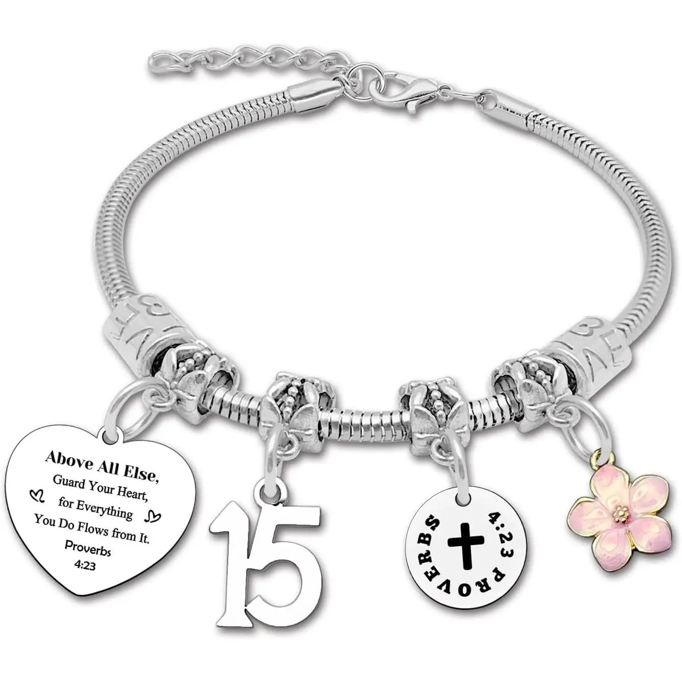 18th Birthday Gifts for Girls Bracelet Jewelry 13th 15th 16th 18th 21st Birthday Gift for Daughter Granddaughter 13 15 16 18 21 Years Old Girl Gift Happy Birthday Bracelet Gift for Friend Sister Teen