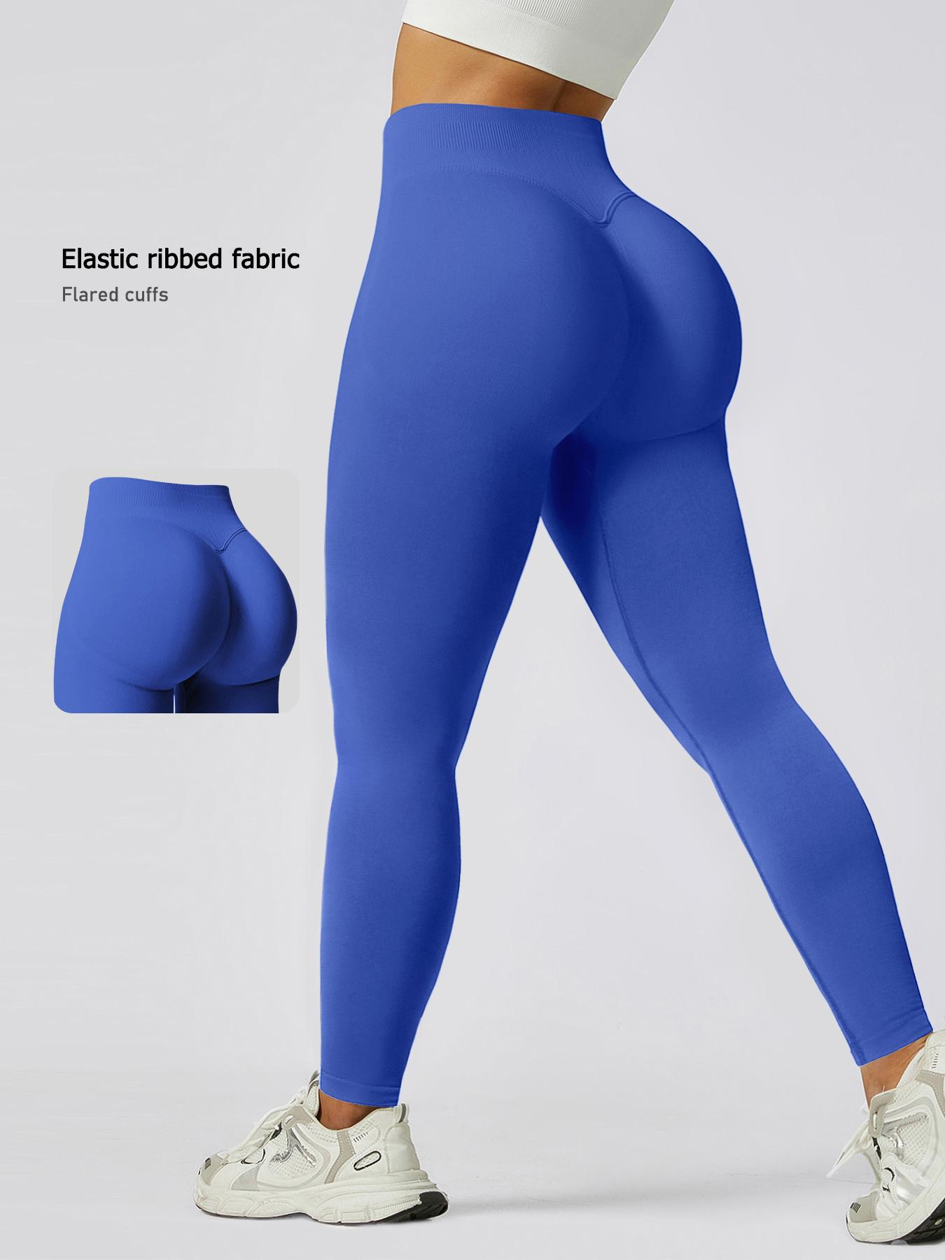 Women's High Waist Tight-Fitting Peach Butt Shaping Yoga Pants, Soft Skin-Friendly Long Workout Tights, Gym Fitness Leggings for All Seasons, Perfect for Gym Running Hiking