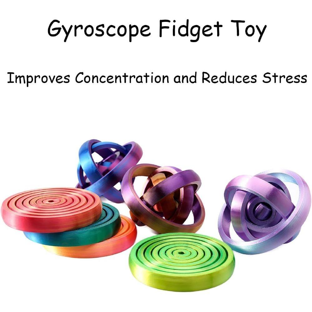 Rotating Physical Gravity New Compass Simple and Fun Multi-color Stress Relief Small Toys, Rotating Interactive Game Props Fun Little Gifts Stress Relief Props for Adults, Stress