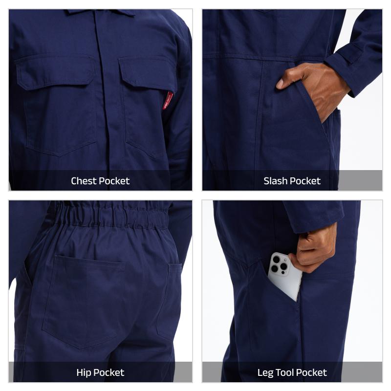 WORK IDEA Men's 100% Cotton Workwear. It features long sleeves, durable twill fabric, multiple pockets for storage, and is suitable for both casual and work scenarios. WORK IDEA Men's 100% Cotton Workwear. It features long sleeves, durable twill fabric, multiple pockets for storage, and is suitable for both casual and work scenarios.
