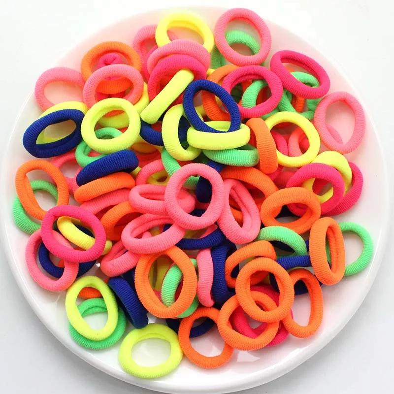 [Not For Sale] 1PCS Women Girls Colorful Nylon Elastic Hair Bands Ponytail Hold Small Hair Tie Rubber Bands Scrunchie Hair Accessories (Do Not Order Separately)