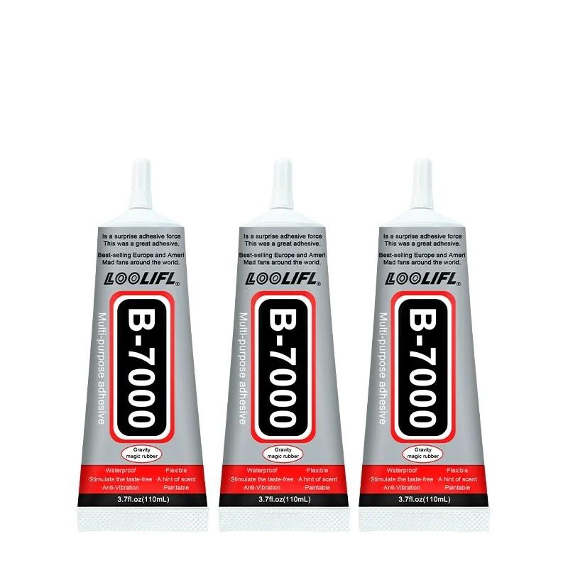 110ML B-7000 Super Water Gel, Strong Adhesive for Jewelry Making, Fabric Repair, Phone Screen Fix, Metal, Stone, Nail Art, Glass