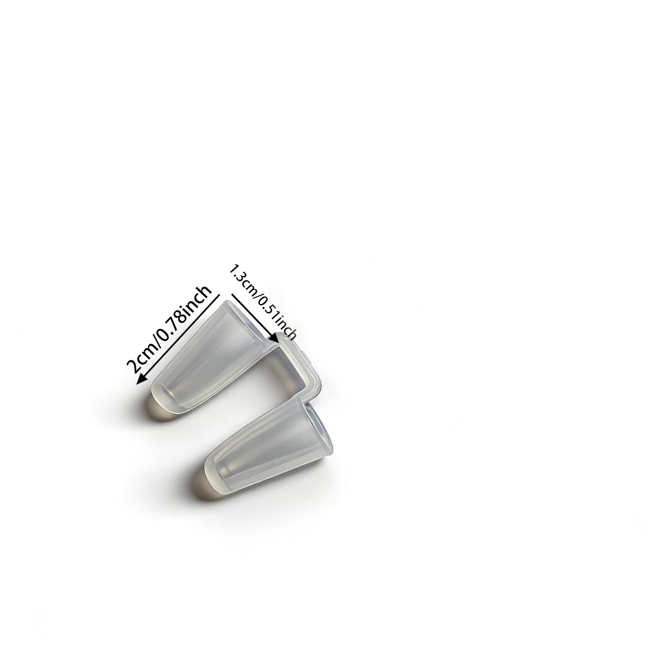 Swimming Nose Plugs and Earplugs Set, 2 Pcs Silicone Nose Clips, Adult Universal Size, Waterproof for Swimming, Kayaking, Diving