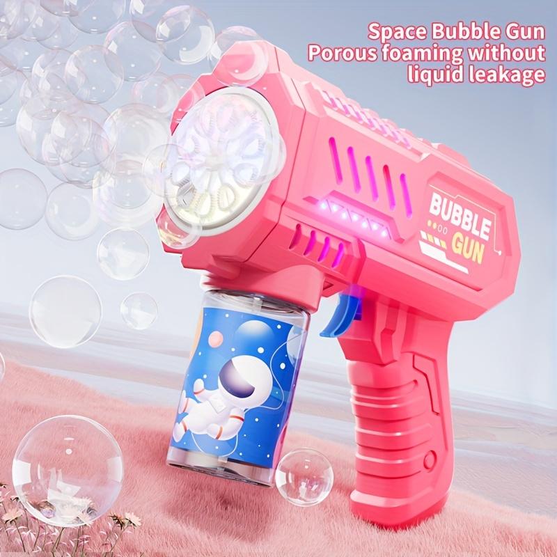 Bubble Machine Toy, Bubble Machine with 50ml Bubble Water, Automatic Handheld Bubble Machine, Outdoor & Indoor Toys, Portable Bubble Machine