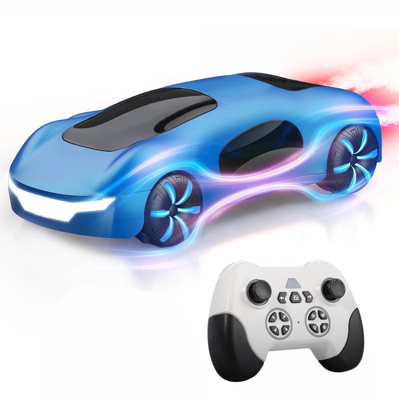 Remote Control Stunt Car with Light Spray and Music, 360° Rotation, 2.4GHz Drifting Remote Control Car Toy for Kids, Cool Birthday/Christmas Gift for 6 7 8 9 10 11 12 Year Old Boys and Girls metal  toys  crafter christ mad gifts