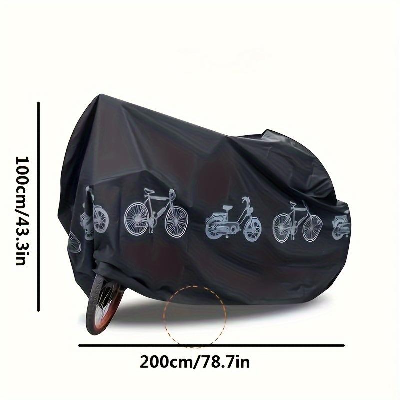 Bicycle & Motorcycle Motorbike Dual Layer Protective Cover Protector, Dustproof, Waterproof, Sunproof, All-Season Outdoor Protection, Fashion Car Accessories