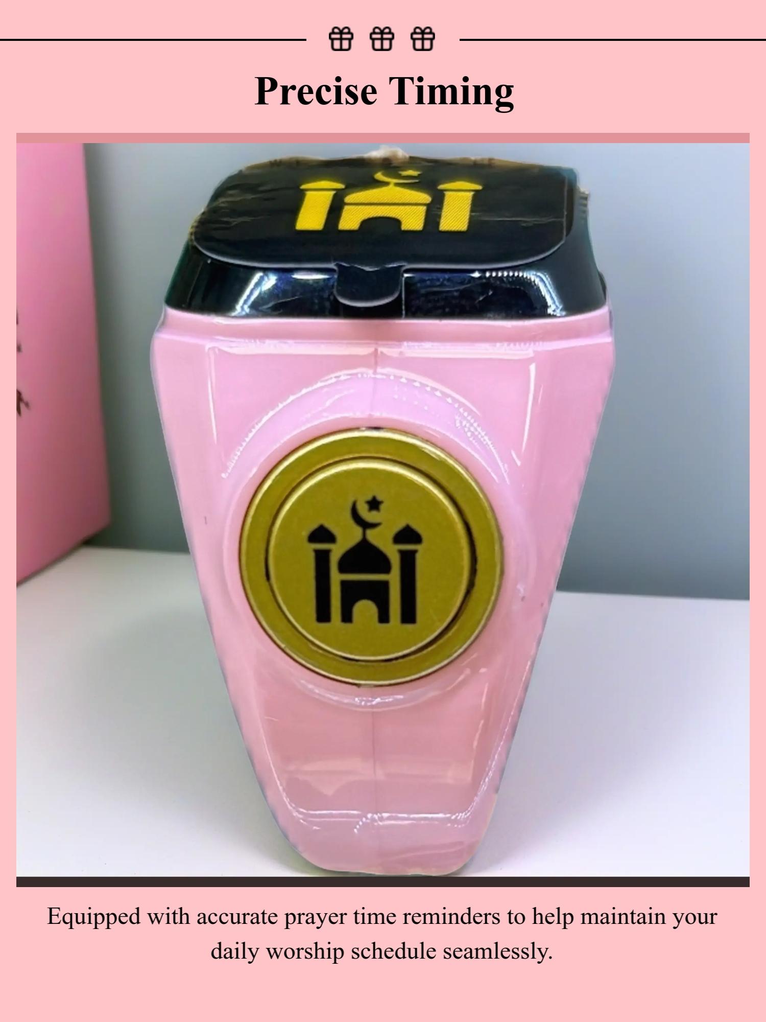 Smart Prayer Bead Counter Ring for Muslims, Waterproof Durability Digital Prayer Aid Praying Ring with APP Tracking & Vibration Reminder, Islamic Jewelry