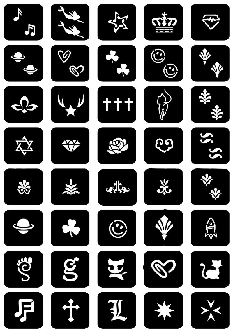 Temporary Tattoo Kits 3 Henna tattoo cones 101 Stencils Semi Permanent Tattoo Markers Jagua Gel for Women Men Kids DIY Art Painting Party Gifts