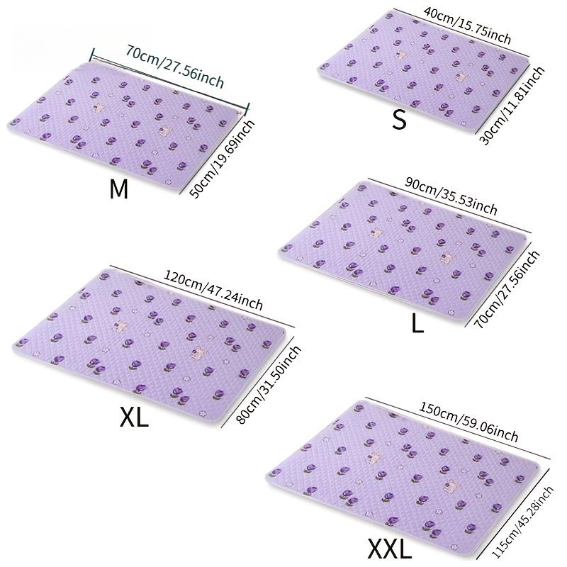 Extra-large reusable pet urine pad | High-quality leak-proof cage pad, made of machine-washable polyester fiber material, anti-slip and easy to clean, suitable for small to medium-sized and large pets such as dogs, rabbits, guinea pigs, hamsters and hedge