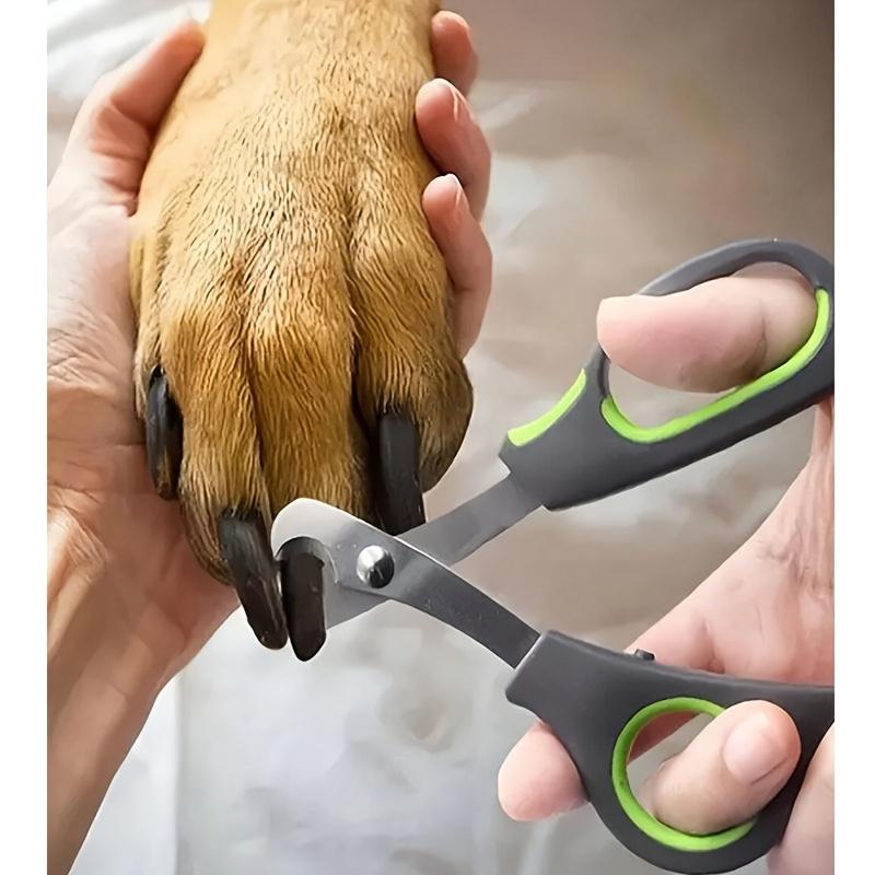 1 Black And Green Stainless Steel Pet Nail Clipper for Dog And Cat Grooming, Suitable for Puppies, Easy to Use And Easy to Clean.for Daily Use And Holiday Use, Without Battery