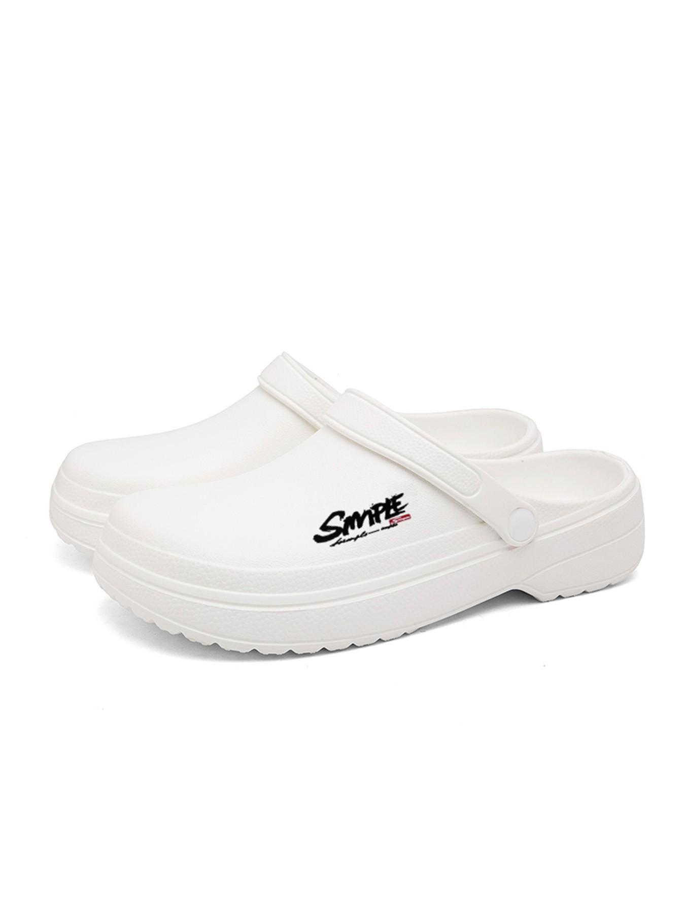 Men's New Holey Shoes, Summer New Wear-Resistant Anti-Slip Sports Beach Shoes, Soft Sole Comfortable Men's Driving Shoes