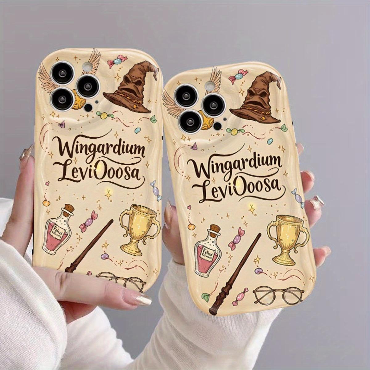 Harry Potter Design Transparent Phone Case, Soft Wave Protective Cover, Fits iPhone 17/16/15 Series, Shockproof Durable Tpu Material Casing, Accessories