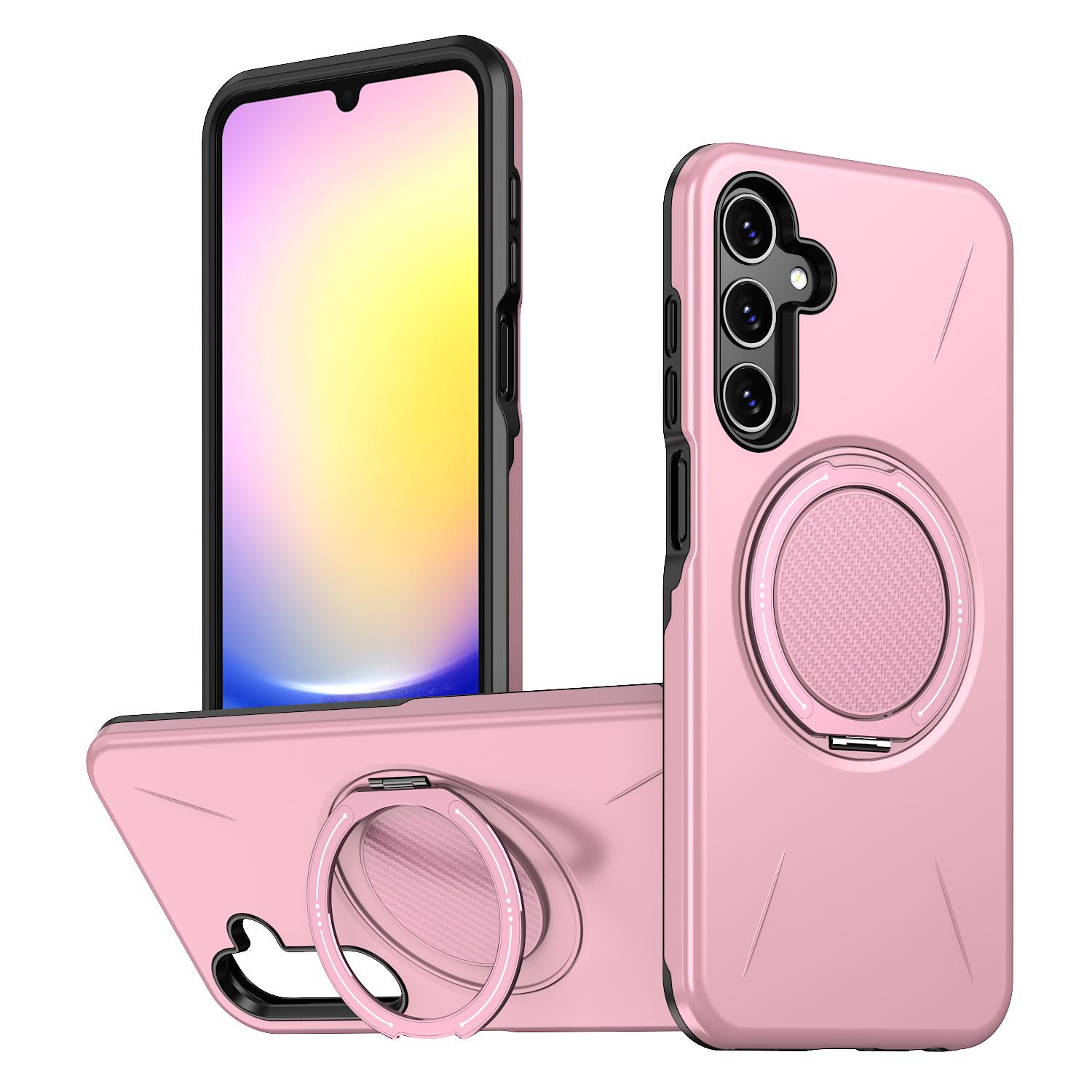 Magnetic Charging Phone Case for A25 5g, Protective Stand Holder, Durable Design, Perfect Fit, Essential Accessory for Daily Use