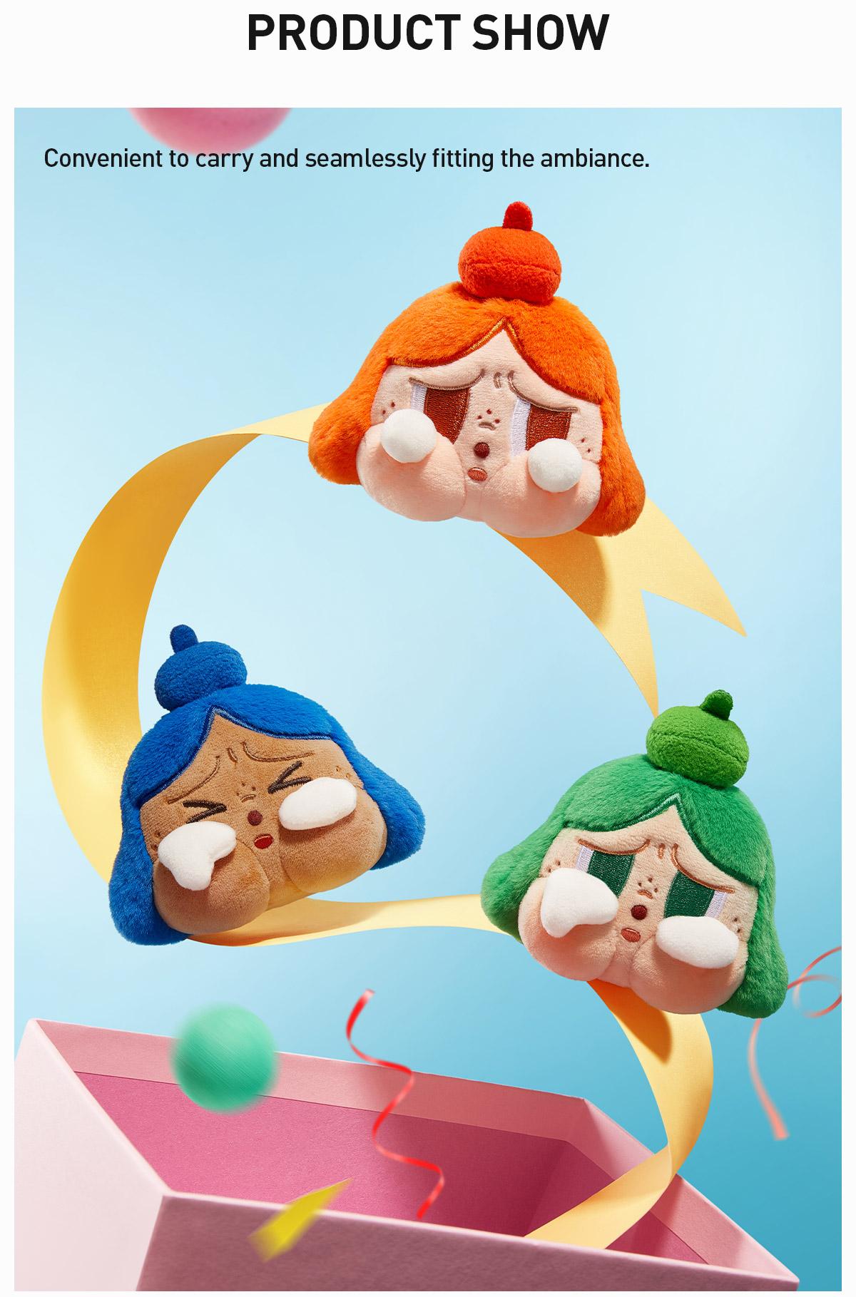 POP MART CRYBABY CHEER UP, BABY! SERIES-Plush Pendant Blind Box, Mystery Box
