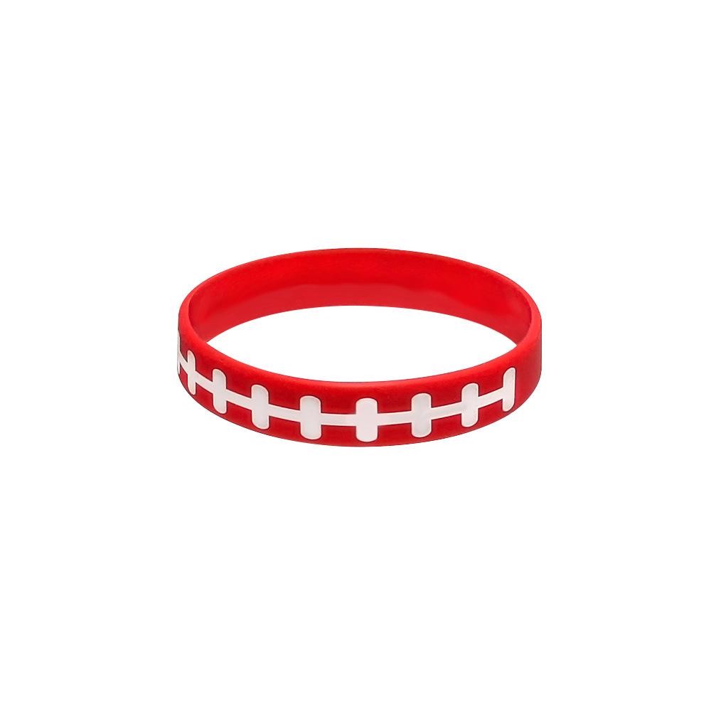 New Rugby Silicone Bracelet Silicone Football Inspirational Bracelet Children's Football Gifts Party Supplies