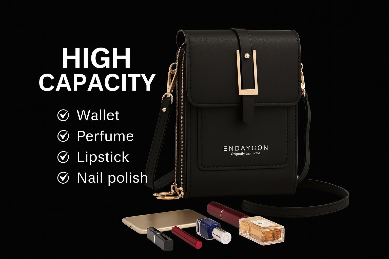 Women’s Fashion Crossbody Shoulder Bag 2025 New Waterproof Messenger Large Capacity Lightweight Phone Bag