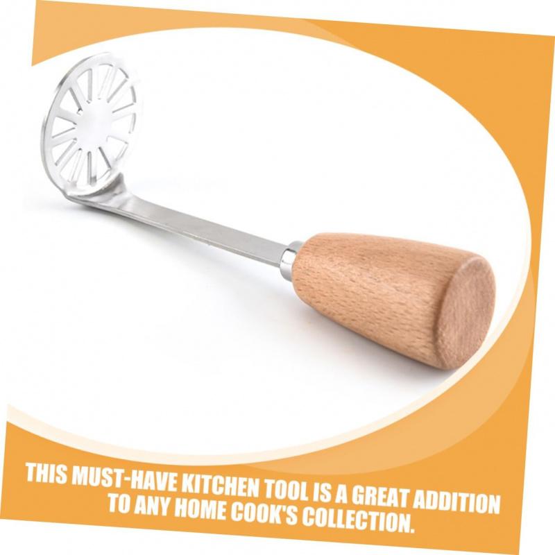 Stainless Steel Potato Masher for Home and Commercial Use, Durable and Easy to Use, Choose 1/2 Pieces, Perfect for Smooth Purees