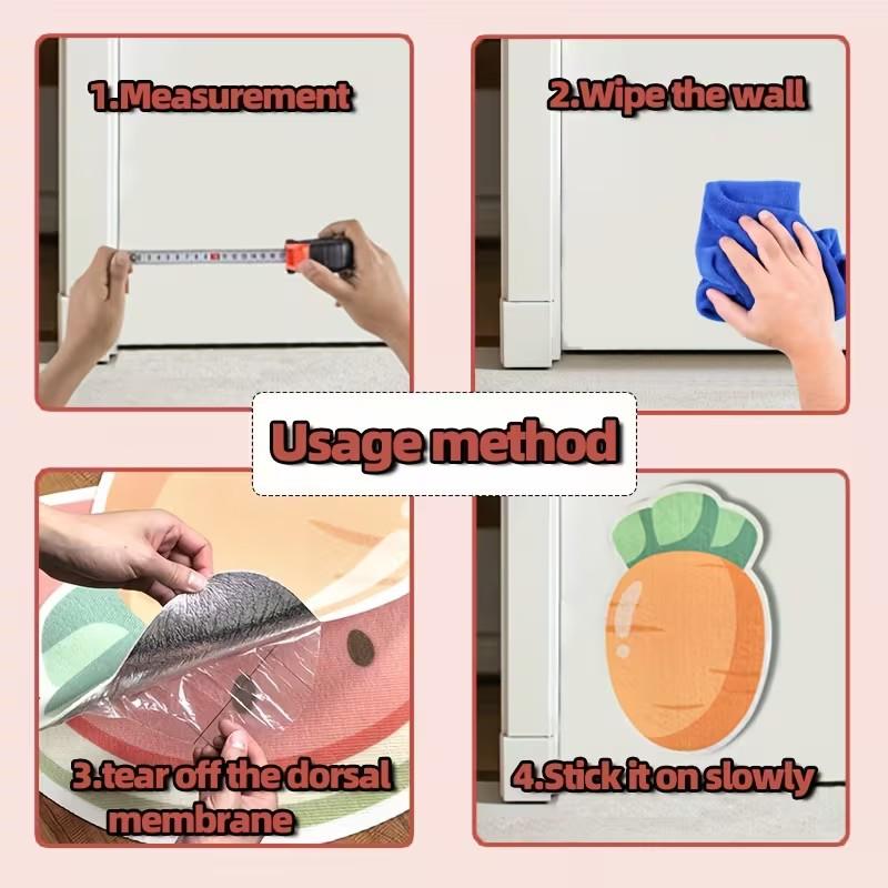 Self-Adhesive Cat Scratching Board, Polyester Material, Cute Cartoon Playful Design Climbing Pad, Furniture Wall Scratch Protector, Small Cat Claw Decoration