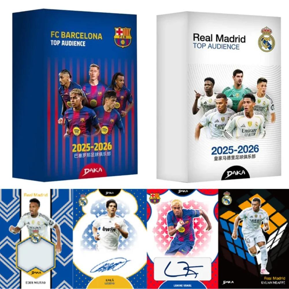 2025-26 DAKA Top Audience Real Madrid Barcelona Team Box Mbappe 2025-26 DAKA Top Audience Real Madrid Barcelona Team Box Mbappe