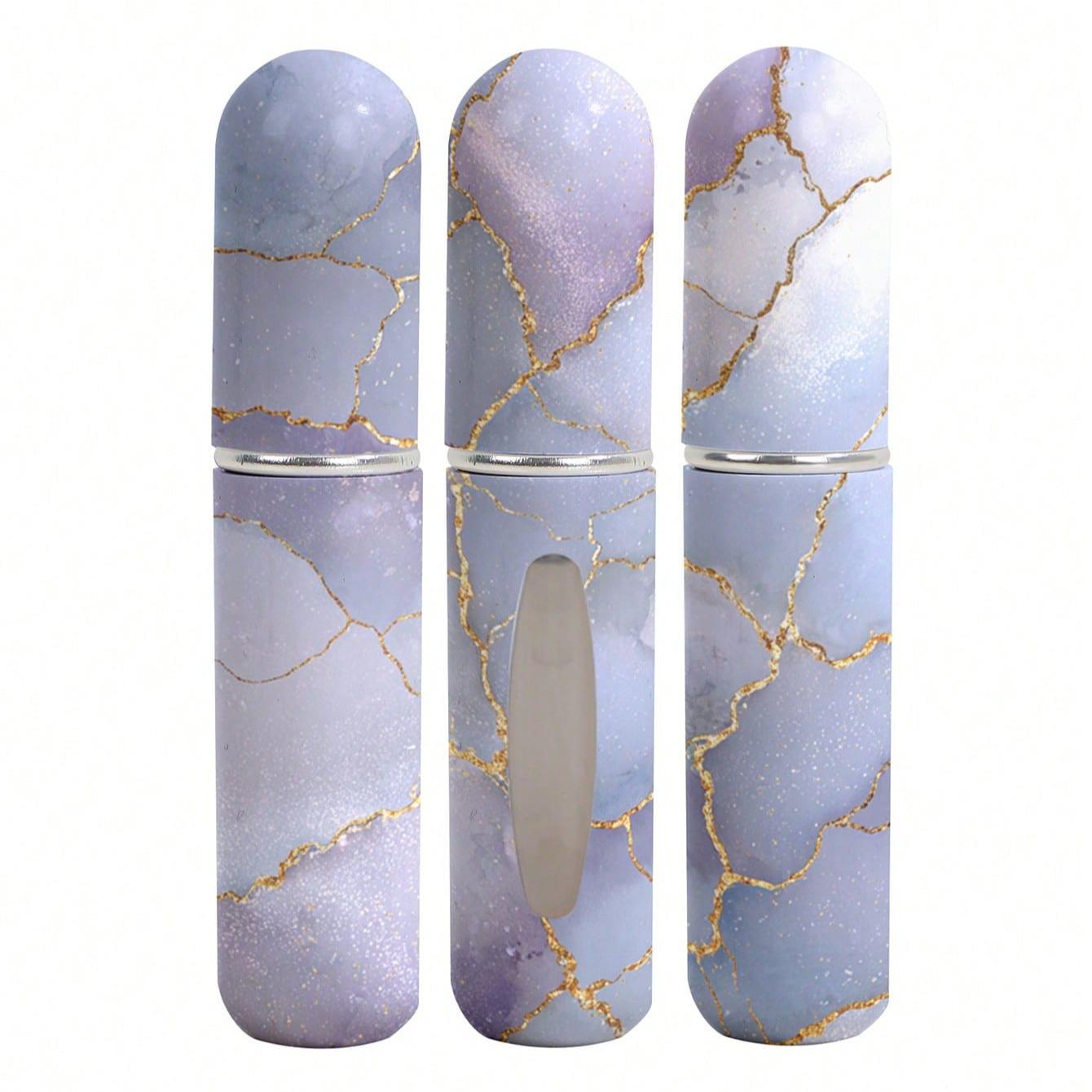 Mini Refillable Perfume Atomizer Bottles, Portable Lightweight Travel-Friendly Design, Convenient Refill Pump Case for On-The-Go Use