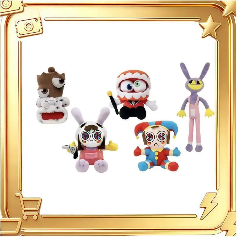 2026 New hot item  Product The Amazing Digital Circus Cain Jax Gangle Ragatha Pomni Cute Stuffed Dolls Plush Gift Toys Collectible Fans