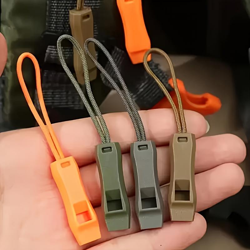 Portable Mini Whistle and Cord Lock Set, Ideal for Adventure Enthusiasts, Camping, Survival Gear, Emergency Preparedness, Hiking Essentials and Drawstring Accessories, a Perfect Choice for Adventure Lovers, as Well as Camping Equipment and Accessorie