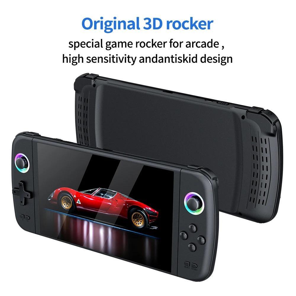 M27 Handheld Gaming Console, Portable Video Game Console with HD IPS Screen and 3D Dual Joystick, Perfect Gift for Gamers on Holidays/Birthdays